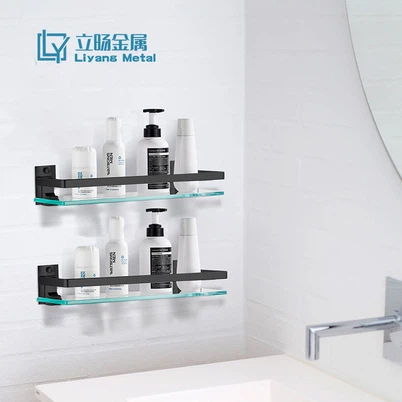 מדף זכוכית 50 ס"מ